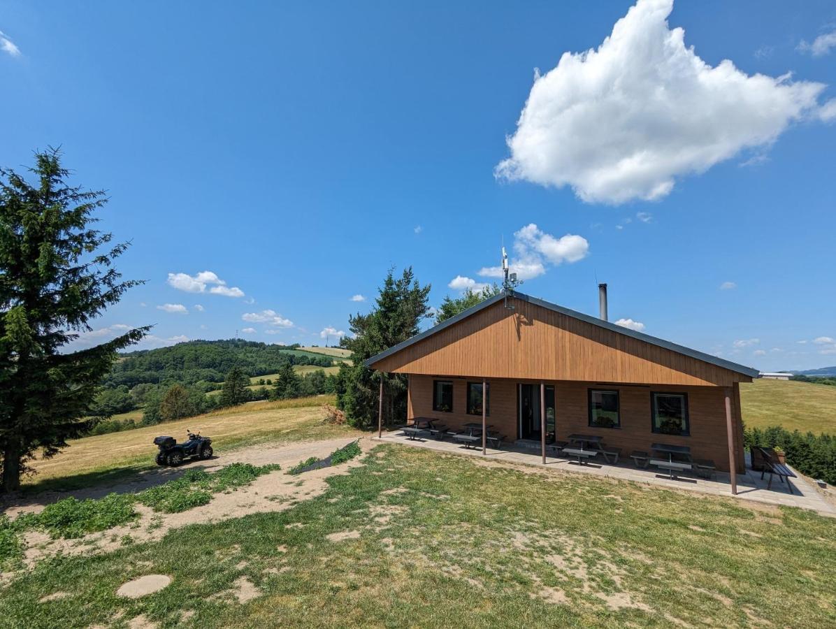 Restaurace A Penzion Gansberg Cotkytle Bagian luar foto
