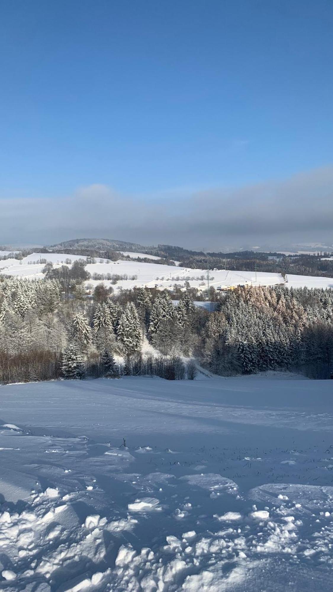 Restaurace A Penzion Gansberg Cotkytle Bagian luar foto
